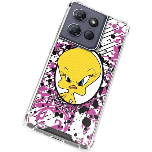 Looney Tunes Tweety Bird with Attitude Moto G Play 5G (2025) Clear Case